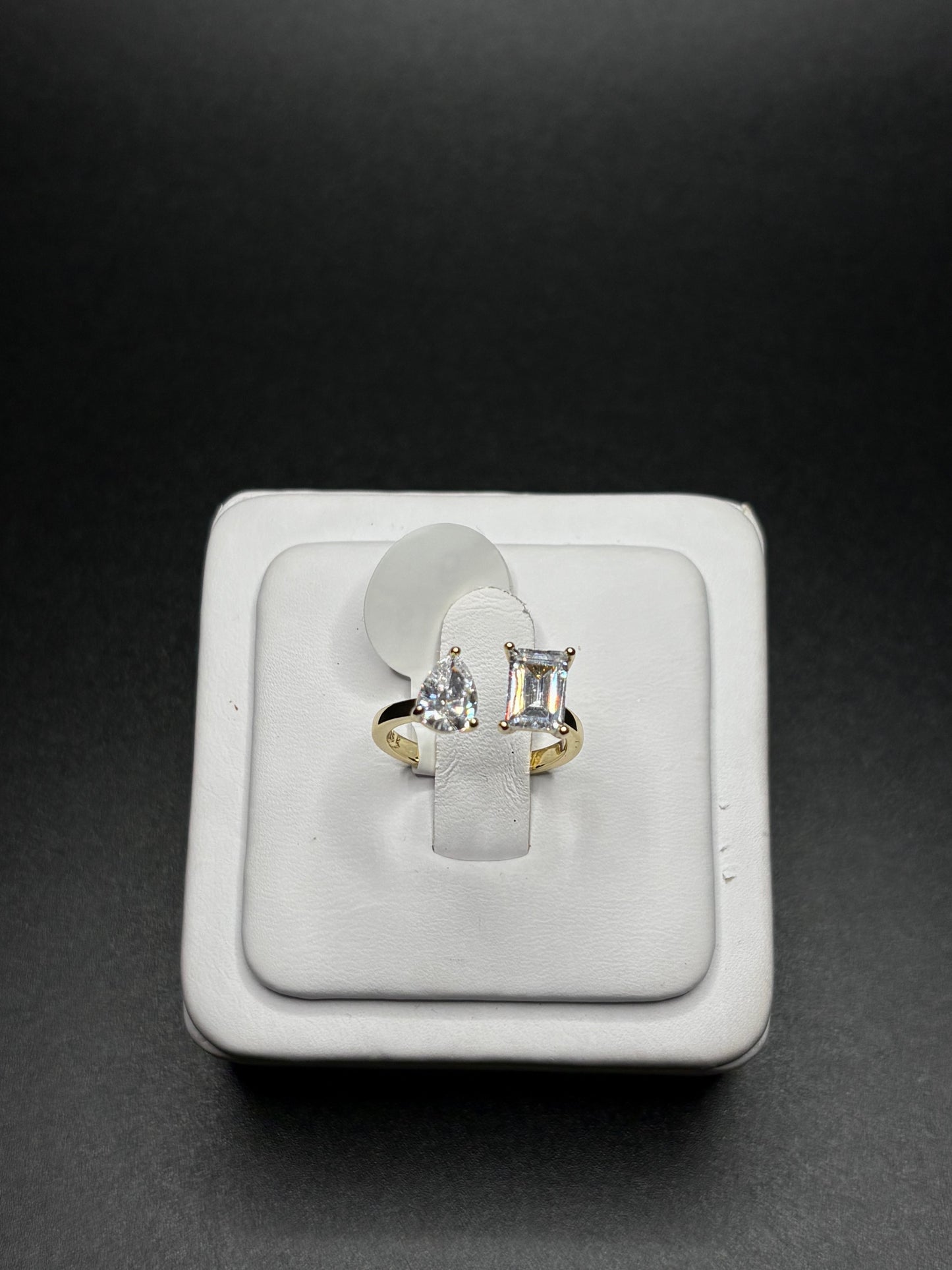 Gold-Filled Double Cz Ring
