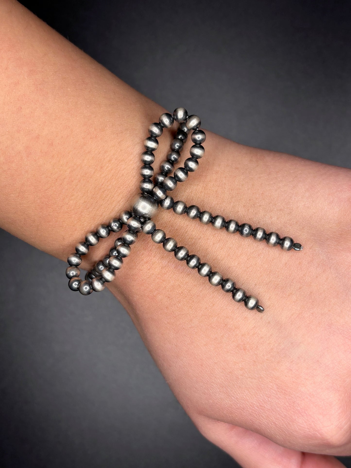 Navajo Beaded Stretchy Bow Bracelet