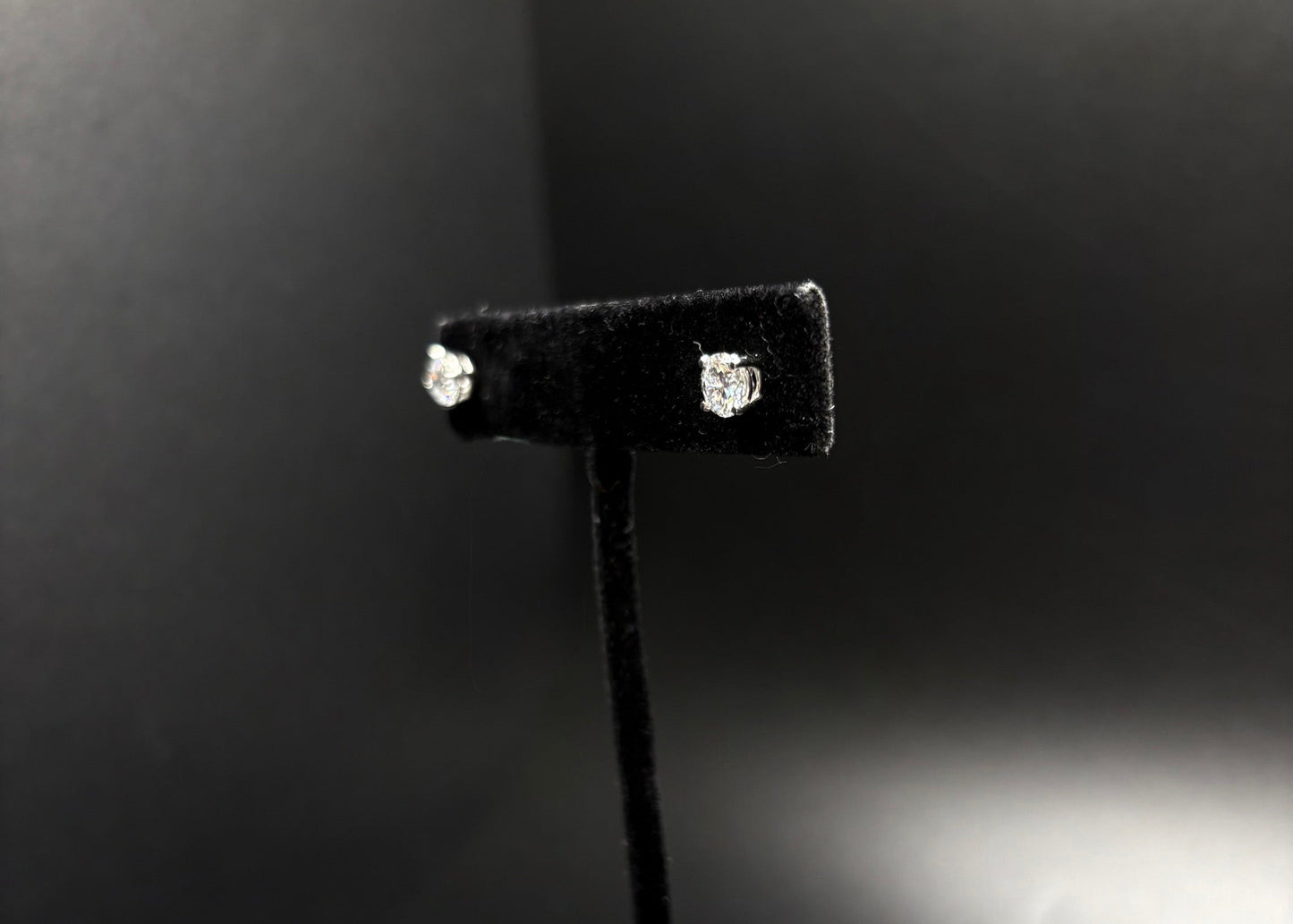 14K White Gold Lab Grown Diamond Studs 1.00 ctw