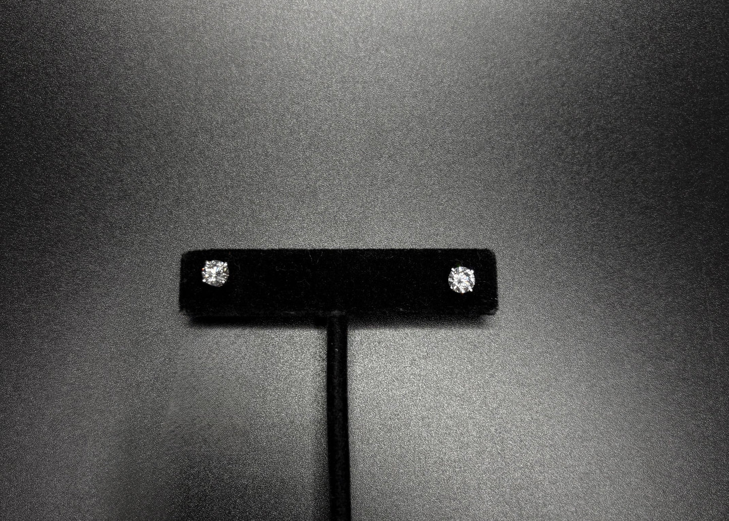 14K White Gold Lab Grown Diamond Studs 1.00 ctw