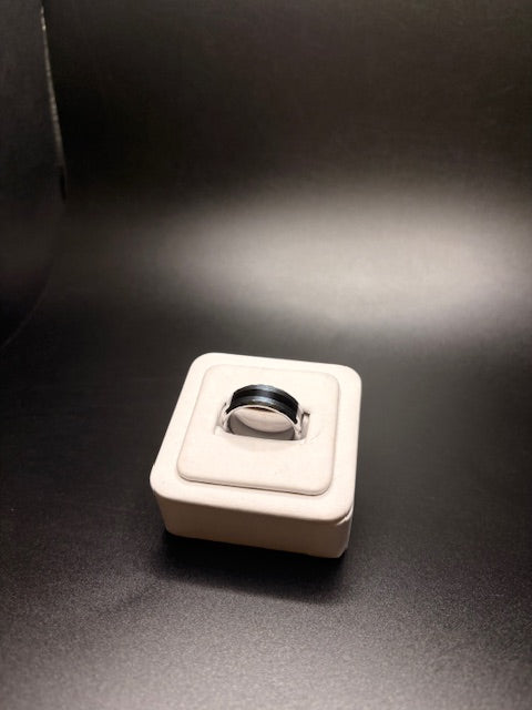 Black And Silver Tungsten