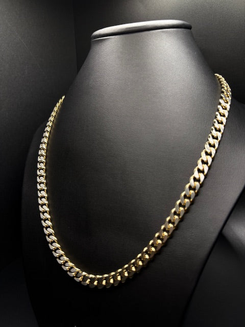 Stainless Steel 2 Tone Cuban Chain