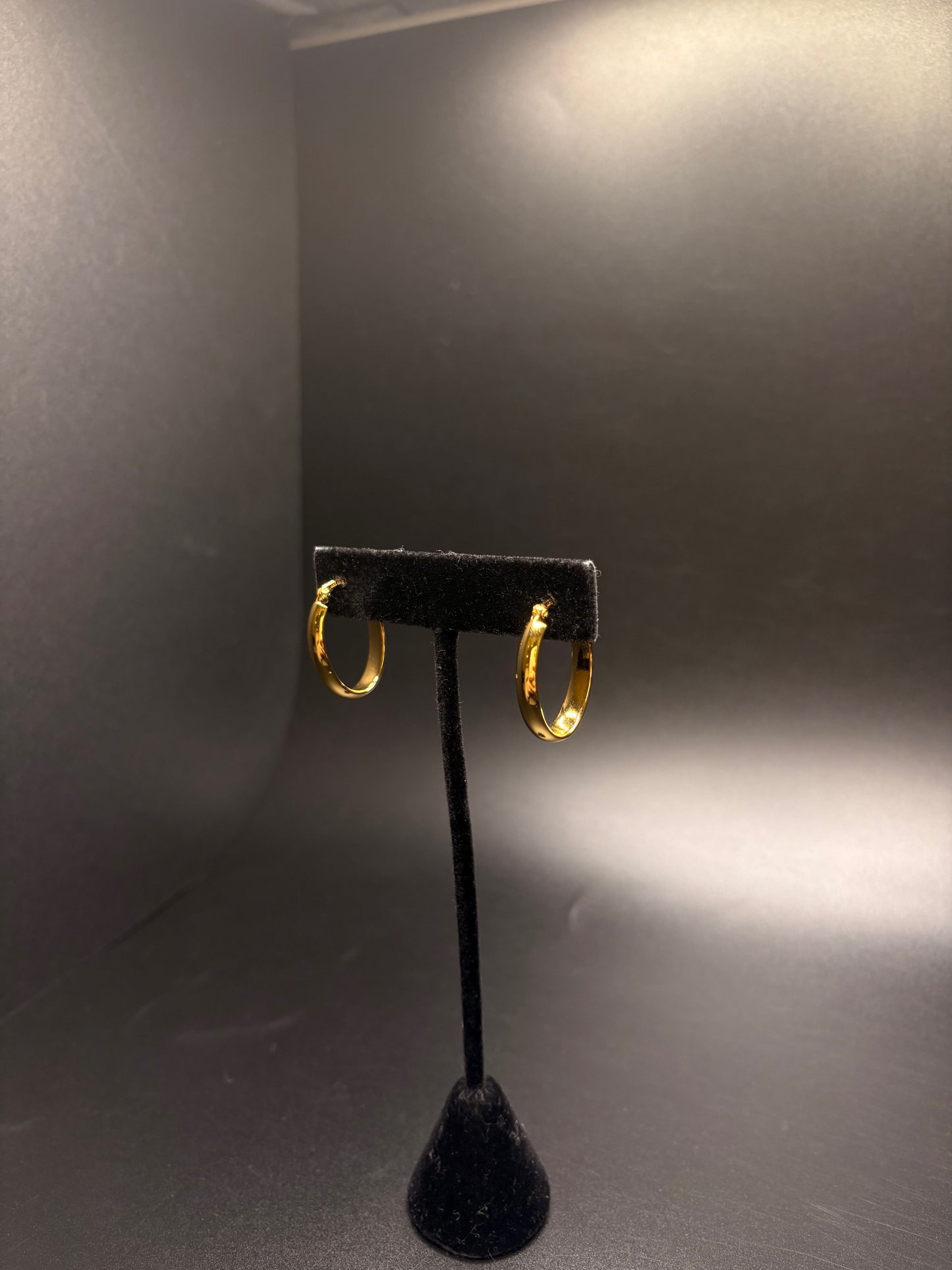 Gold-Filled Solid Hoops