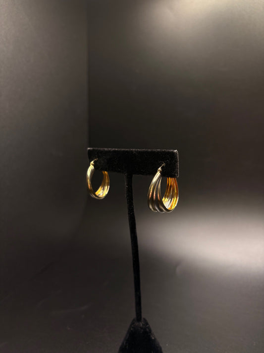 Gold-Filled Fancy Hoops