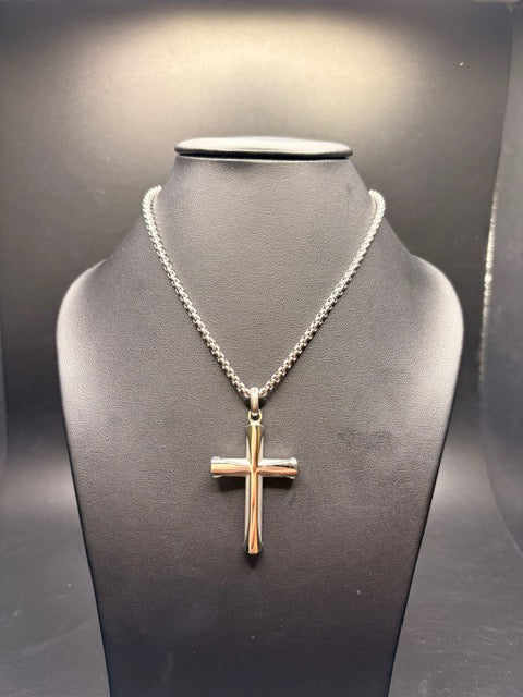Stainless Steel Cross Necklace