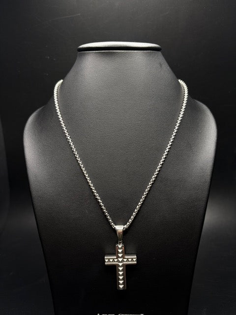 Stainless Steel Cross Necklace