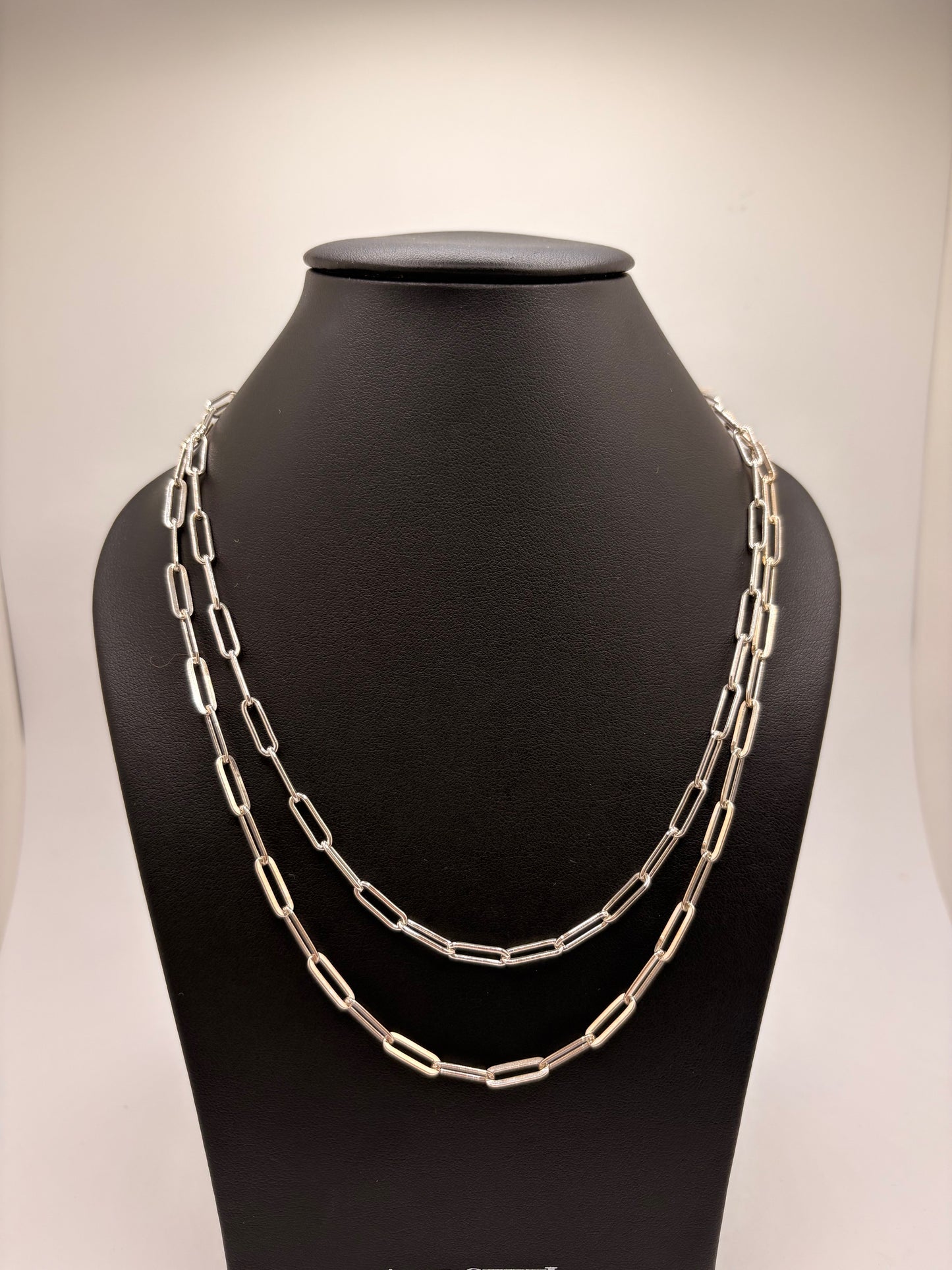 Sterling Silver Paperclip Chain
