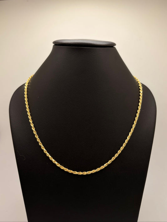 Gold-Filled Rope Chain