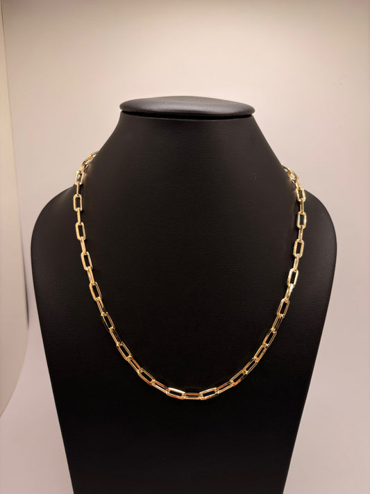 18k Gold-Filled Paperclip Chain
