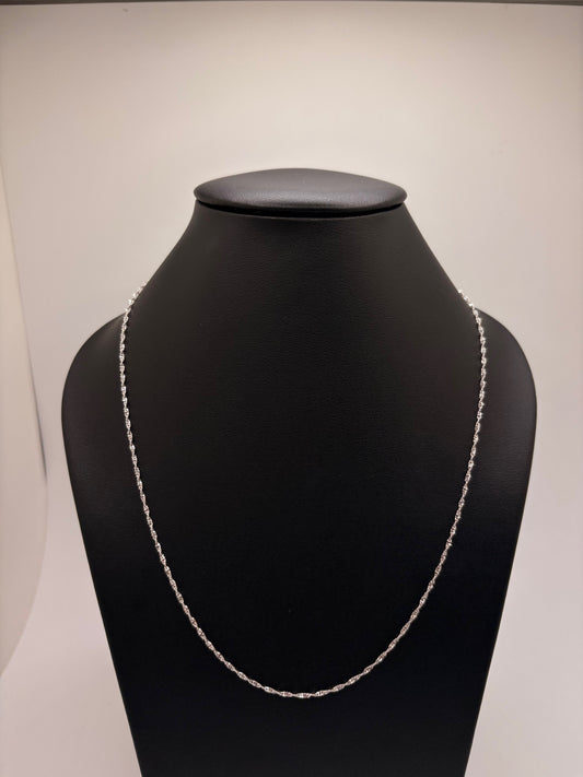 Sterling Silver Rope Chain