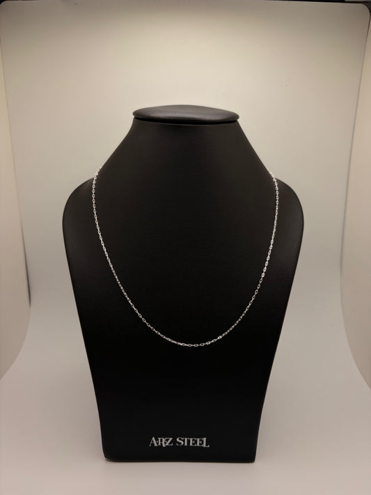 Sterling Silver Paperclip Chain