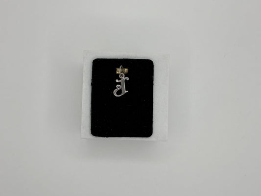Sterling Silver "J" Initial Charm