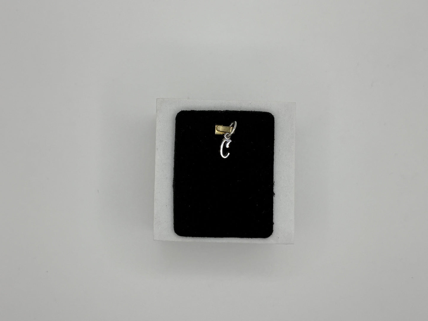 Sterling Silver "C" Initial Charm