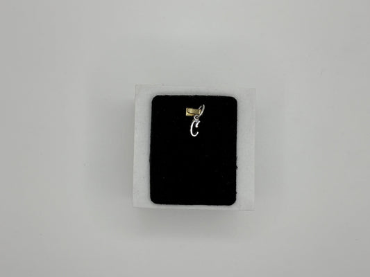 Sterling Silver "C" Initial Charm