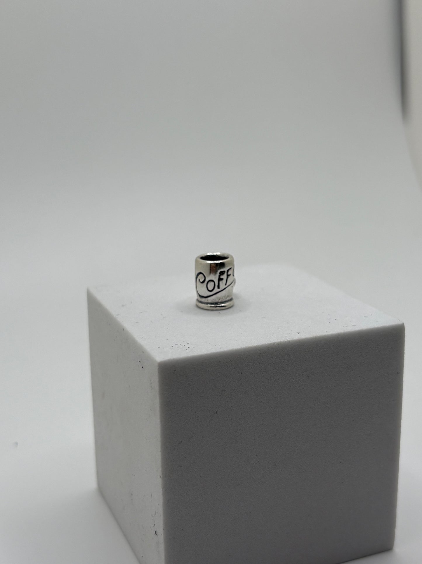 Sterling Silver Coffee Mug Charm