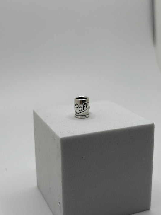 Sterling Silver Coffee Mug Charm