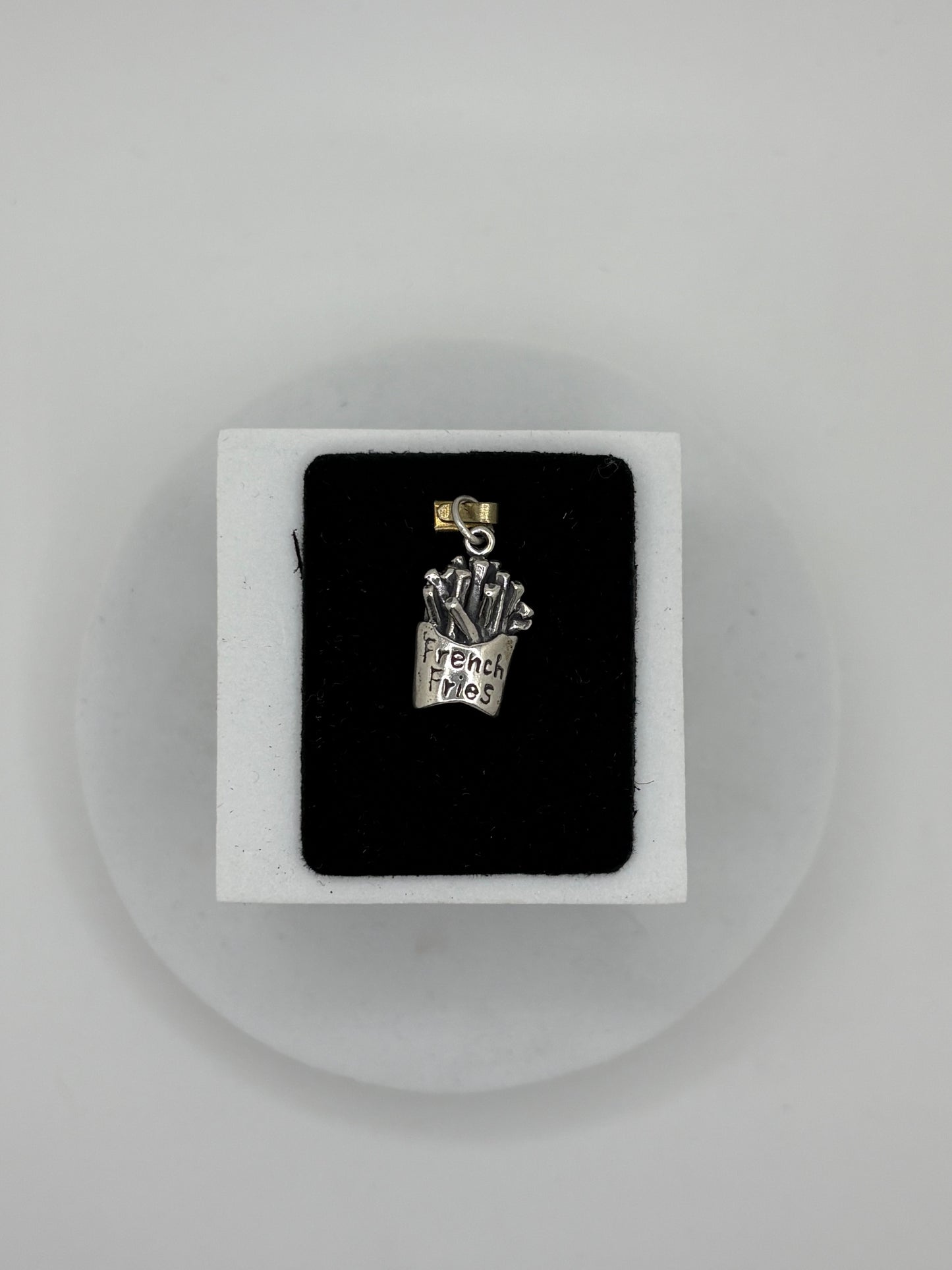 Sterling Silver French Fry Charm