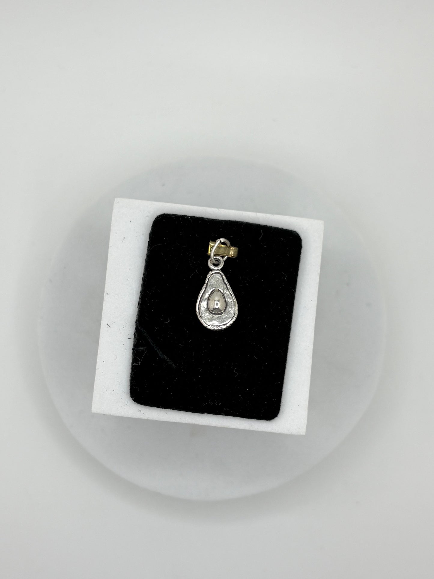 Sterling Silver Avocado Charm