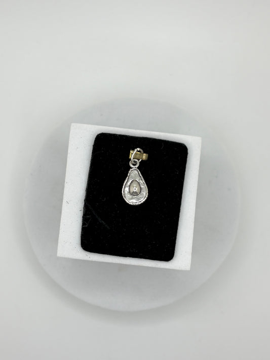 Sterling Silver Avocado Charm