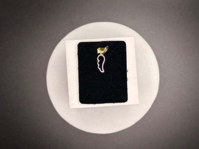 Sterling Silver Angel Wing Charm