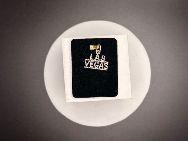 Sterling Silver Las Vegas Charm