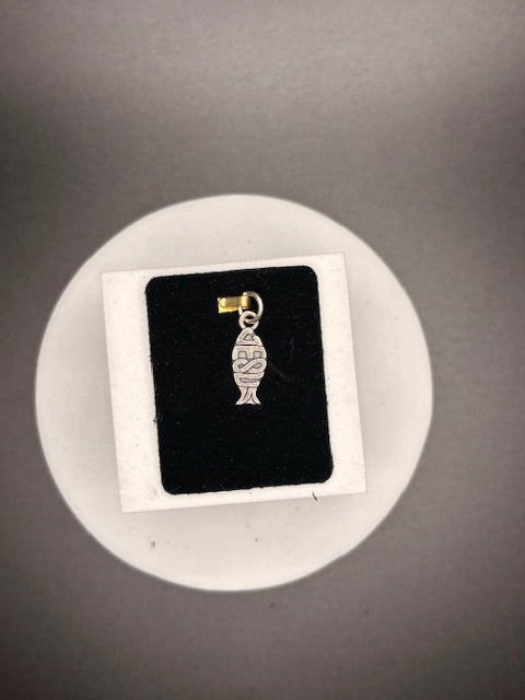 Sterling Silver "Jesus" Charm