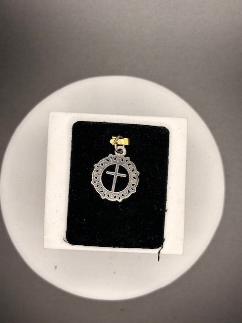 Sterling Silver Cross Charm