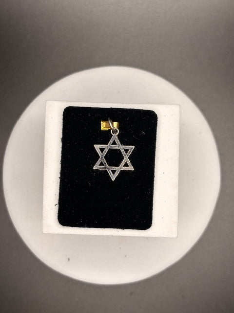 Sterling Silver Star of David Charm