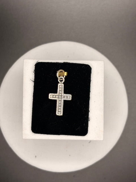 Sterling Silver Cross Charm