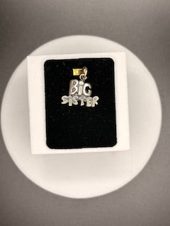 Sterling Silver Big Sister Charm