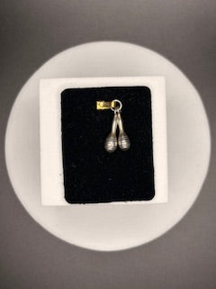 Sterling Silver Maracas Charm