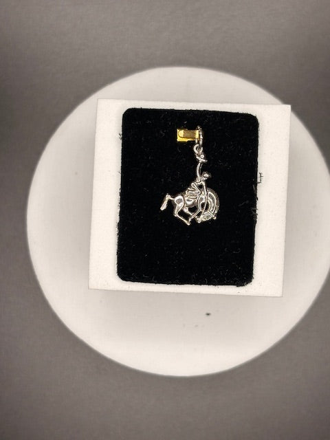 Sterling Silver Cowboy Charm