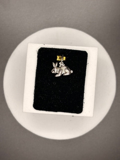 Sterling Silver Rabbit Charm