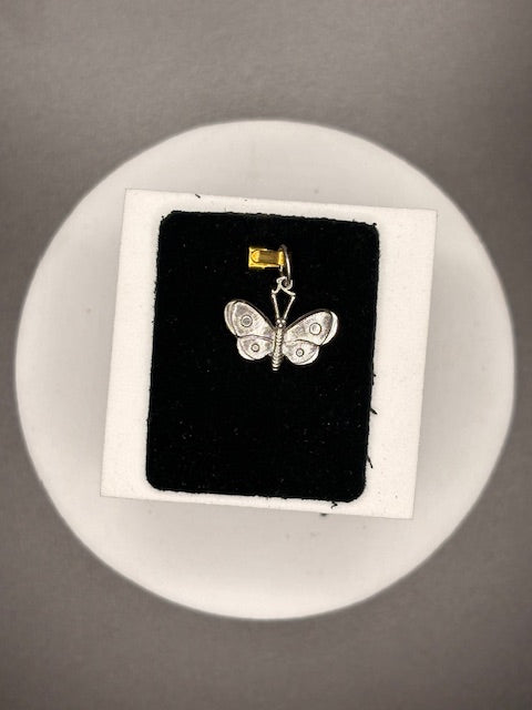 Sterling Silver Butterfly Charm