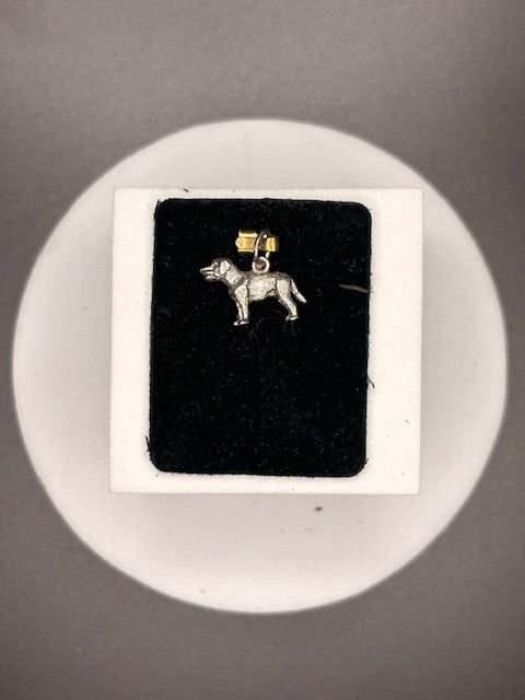 Sterling Silver Golden Retriever Charm