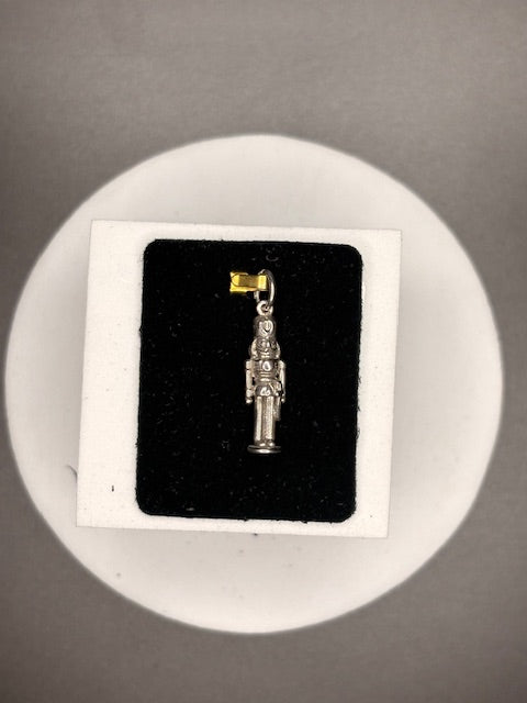 Sterling Silver Nutcracker Charm