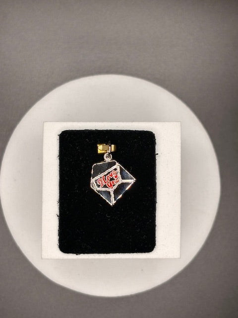 Sterling Silver Lover Letter Charm