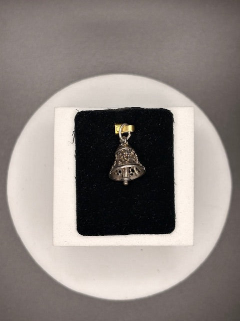 Sterling Silver Filigree Bell Charm