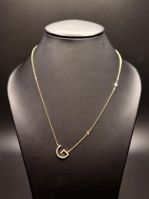 Gold-Filled Initial Necklace