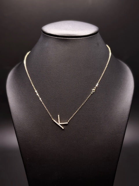 Gold-Filled Initial Necklace