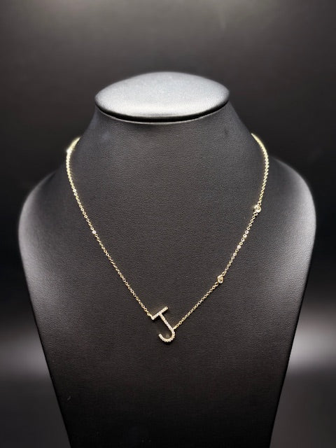 Gold-Filled Initial Necklace