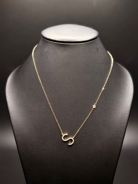 Gold-Filled Initial Necklace