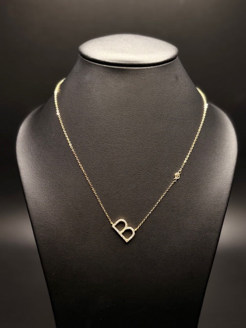 Gold-Filled Initial Necklace