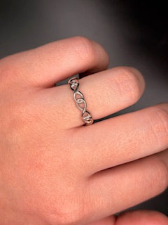 Sterling Silver Infinity Ring