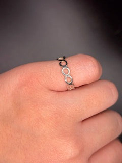 Sterling Silver Infinity Ring