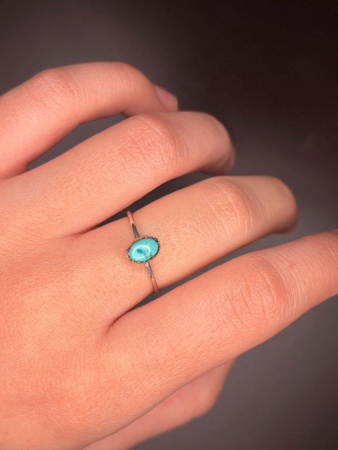 Sterling Silver Turquoise Ring