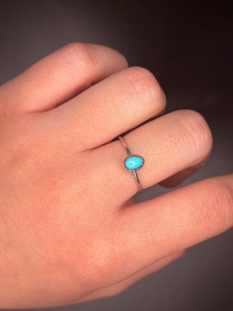 Sterling Silver Turquoise Ring