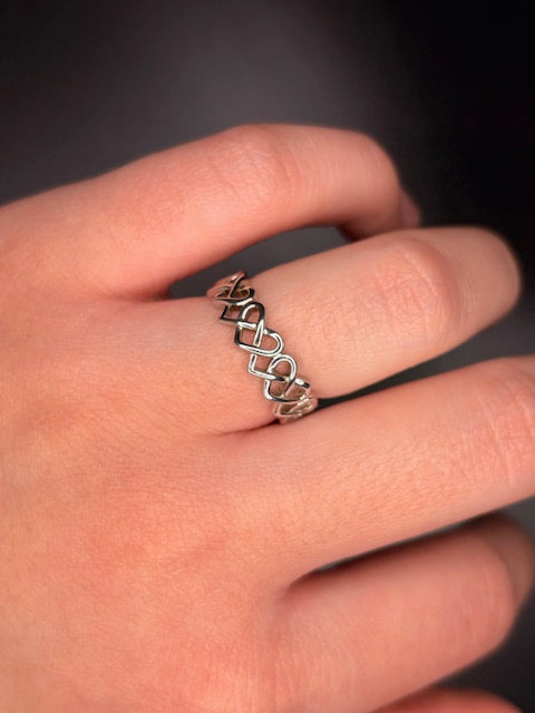 Sterling Silver Heart Ring