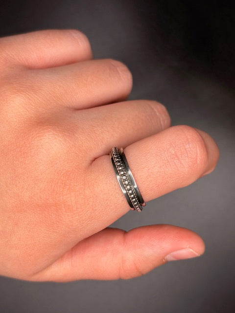 Sterling Silver Fidget Ring
