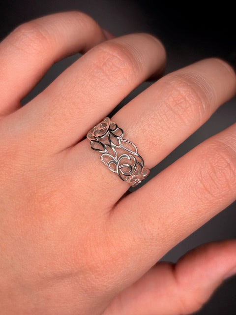 Sterling Silver Fancy Ring